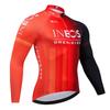 2026 Herbst Atmungsaktives Radsportanzug Set Langarm Schnelltrocknend MTB Fahrrad Uniform Kleidung Ropa Ciclismo Fahrradbekleidung für Sport & Outdoor