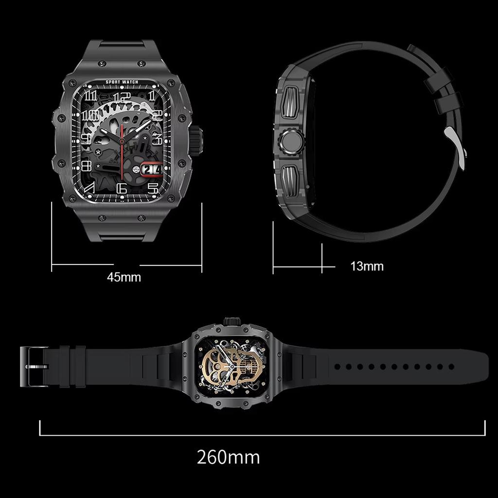 [PACZA] Smartwatch men's sports watch AK65 Amoled 1.95'' D1168