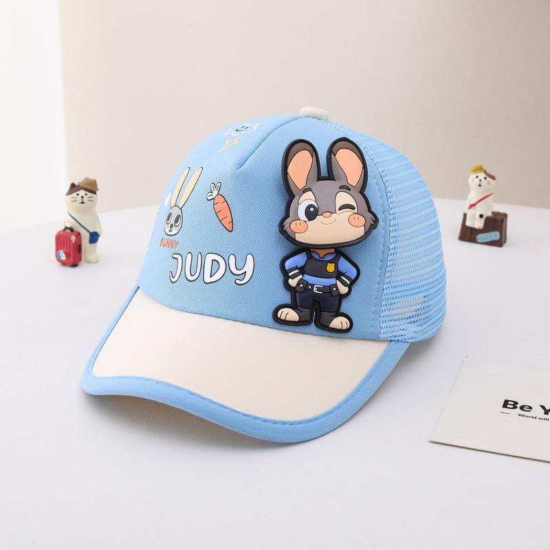 Kids Cartoon Baseball Cap Spring Summer Sun Protection Visor Hat For Boys Girls Cute And Versatile Outdoor Wear