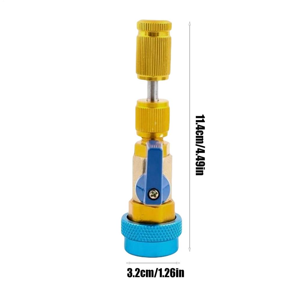 Valve Core Removal Tool Air Conditioner Valve Stem Core Remover Tool Automotive Accessories Gadget Repair Kit For Vehicle System