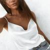 Women Sexy Backless V Neck Bandage Vest Tops for Ladies