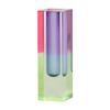 Acrylic Flower Vase, Elixir (Lime), Changes Color with Light and Angle, #58364