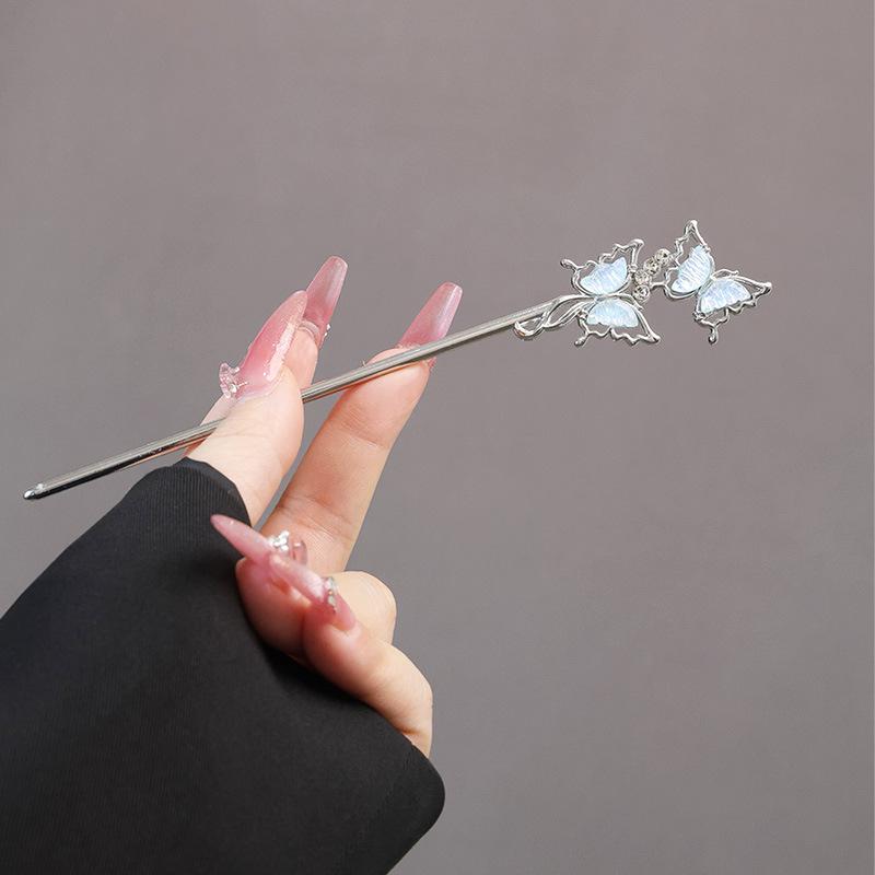 Moonstone Star Hairpin: Elegant Modern Chinese Style Hair Accessory