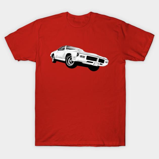 

Men Black Print T-shirt Buick Riviera - Second Generation No-Cut Transfer Paper Print Cotton Tshirt L червоний