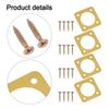 Metal Entrance Plate Birdhouse Protector Rust-resistant Coating