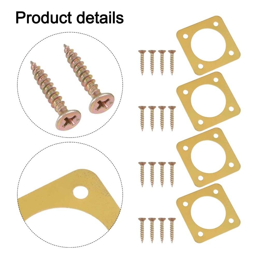 Metal Entrance Plate Birdhouse Protector Rust-resistant Coating