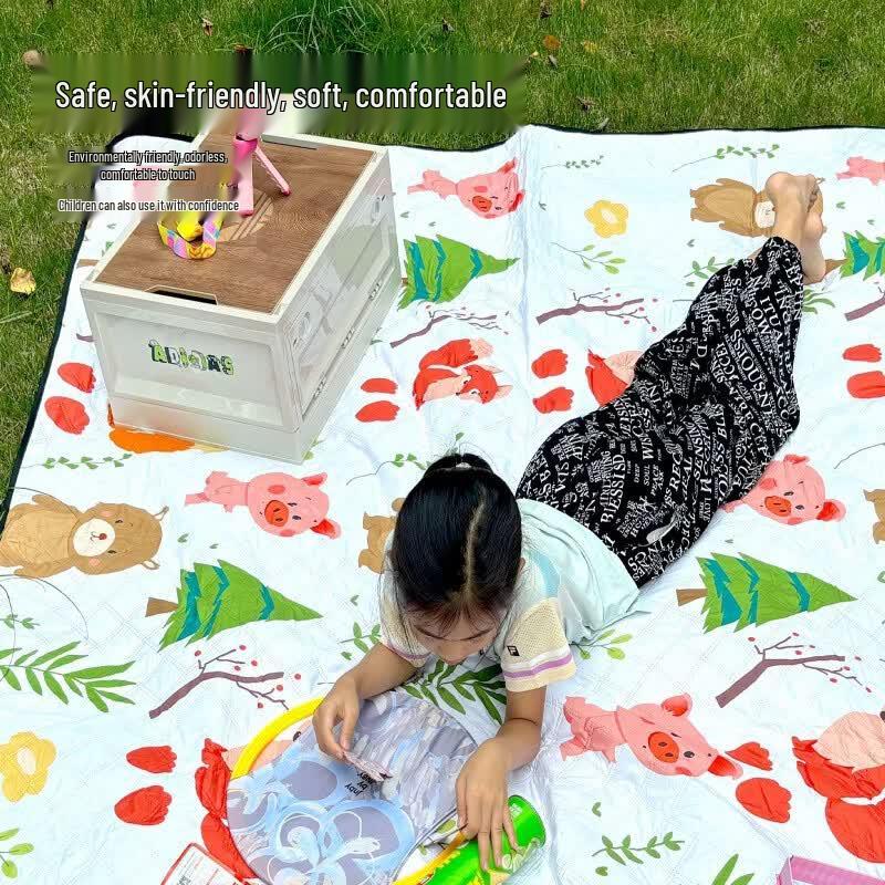 Patterned Thickened Outdoor Picnic Mat