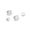 Perline Distanziatori in Rame Moneta Grande Foro Double-Sided Placcate Oro 18K per Braccialetti Fai da Te Weaving & Beading