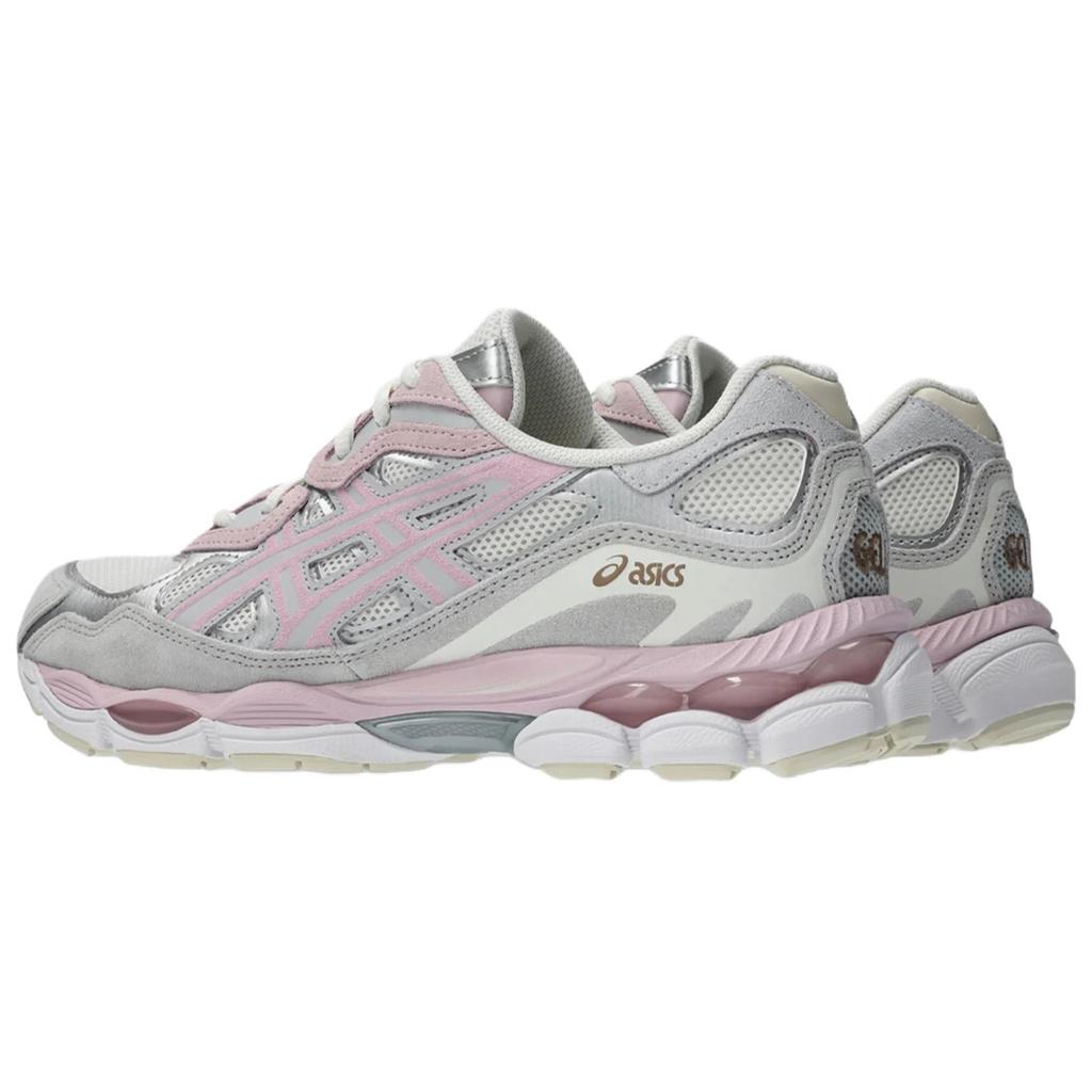 Asics GEL NYC Breathable Low Top Running Shoes Men's Gray Pink 1203A383-028