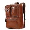 Men's Vintage Leather Multifunctional Crossbody and Backpack