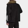 Adidas Jackets Men's Olive Green Hooded Moderate Other H65774