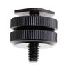 3/8 Inch Tripod Mount Screw Conversion Screw Hot Shoe Adapter 1/4 Hot Shoe Mount  Studio Accessory