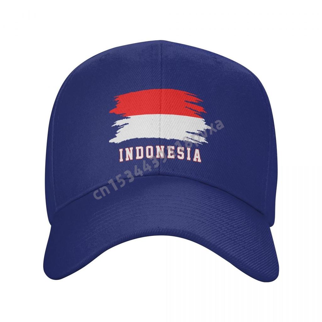 Baseball Cap Indonesia Flag Indonesian Fans Country Map Wild Sun Shade Peaked Adjustable Outdoor Caps for Unisex WoUnisex