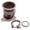 Stainless Steel CT26 Downpipe Turbocharger Flange 4 Bolt 3" V Band Conversion Adaptor for Toyota