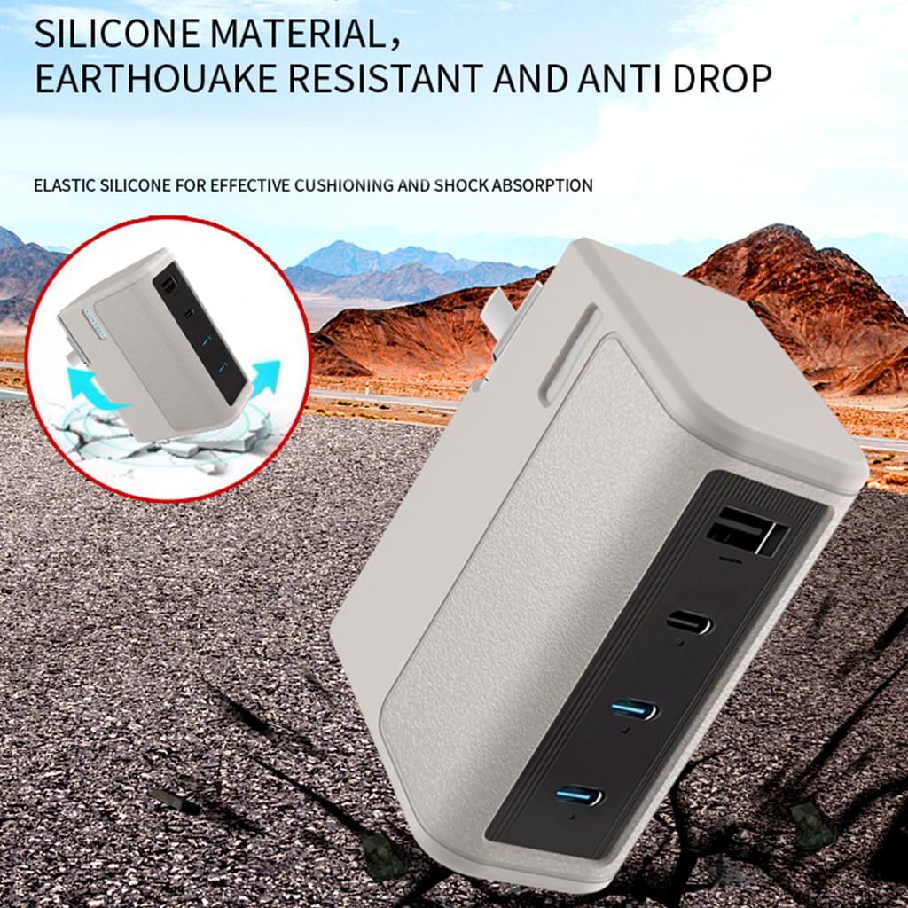Shockproof Silicone Sleeve for 15 140W High Power Chargers Temperatures Control HassleFree Maintenance