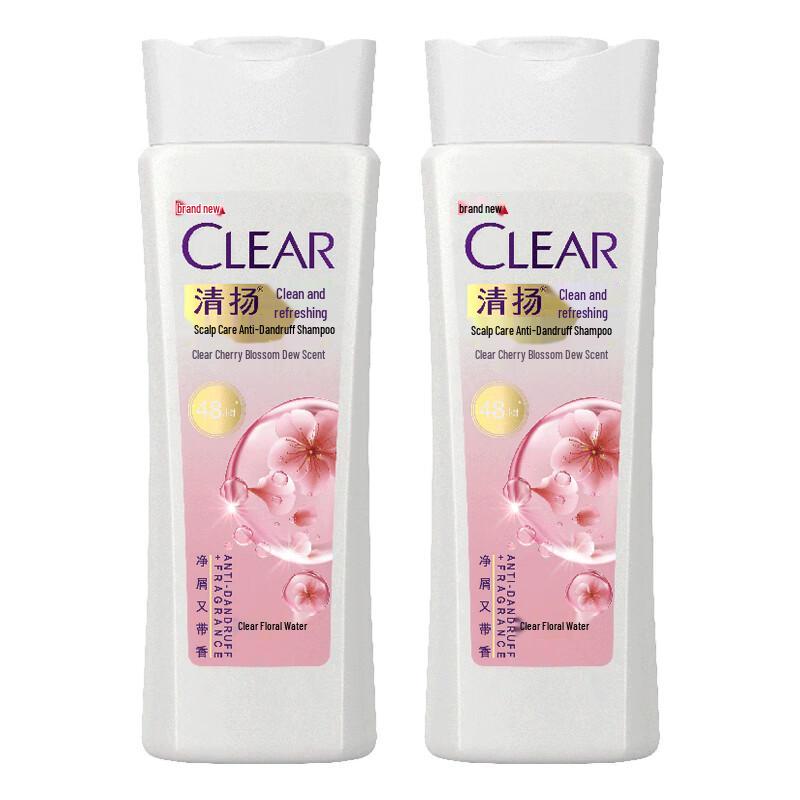 

Clear Anti-Dandruff Shampoo, Cherry Blossom Scent (2x175g)