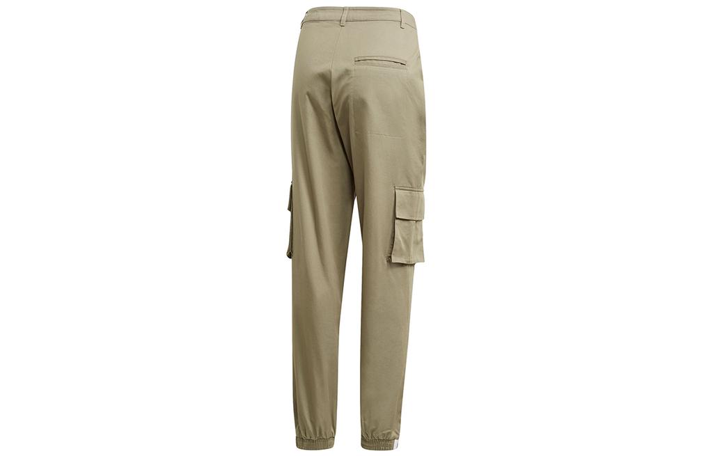 adidas Originals Cargo Pants Women's Dark Khaki Moderate Cargo Pants GD3063