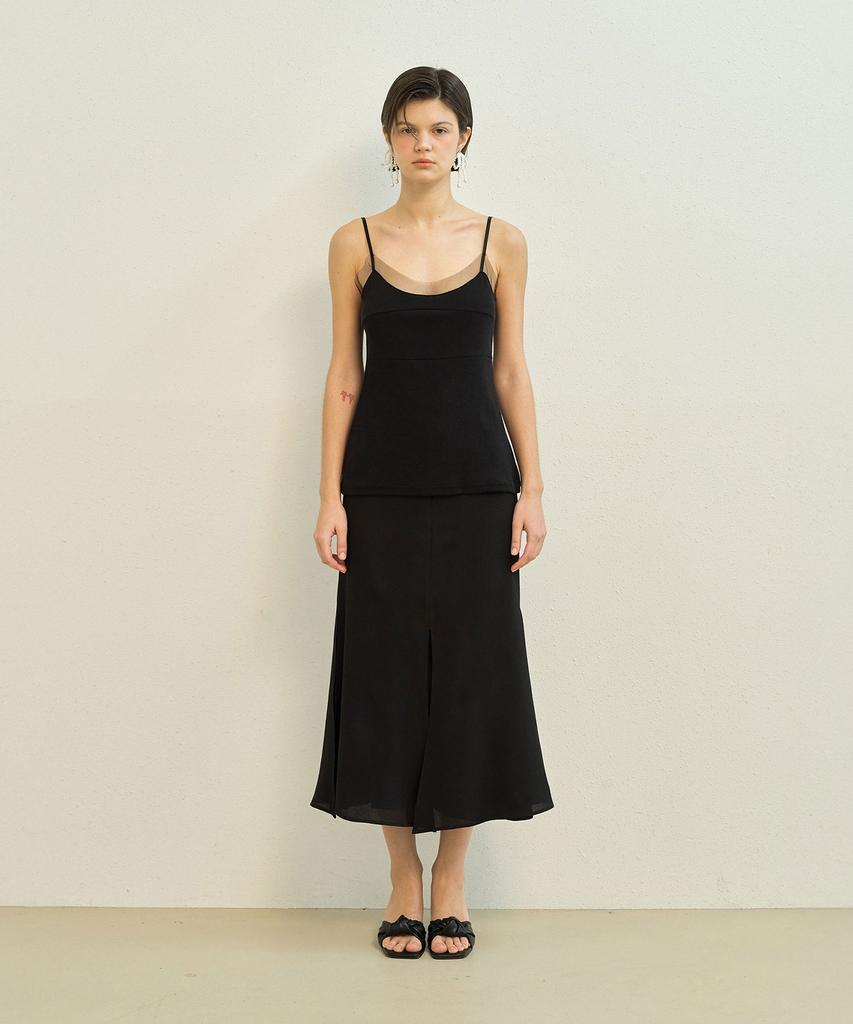 Meibeoyu Flori Sleeveless T-Shirt _ Black