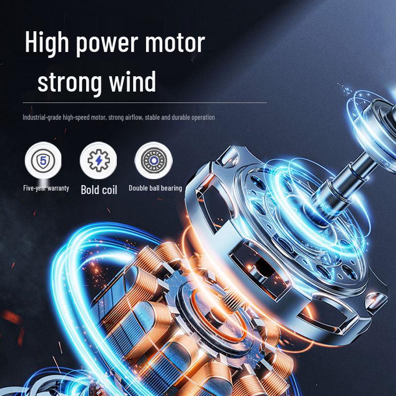 High-Power Industrial Wall-Mounted Fan with Strong Wind Power