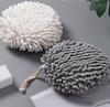 Towel Kitchen Bathroom Cloth On A String Turquoise Ball Hook