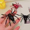 Goth Simulation Spiders Shape Hairpins Hot Girls Punk Duckbill Hair Clip Halloween Ponytail Bangs Hair Clip for Woman