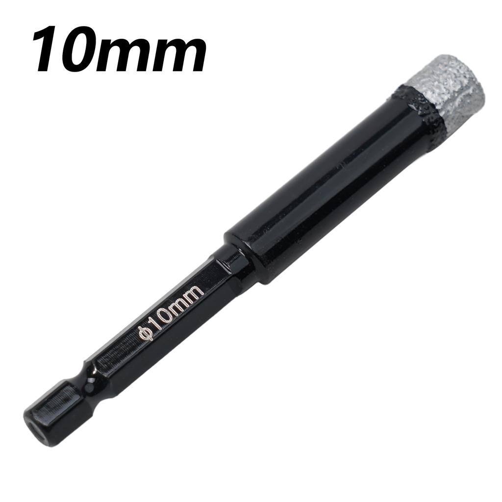 6mm Vaccum Brazed Dia-mond Dry Drill Bit Porcelain Granite Tile For Glass Marble Ceramic Hard Plastic Drilling Power Tools Parts
