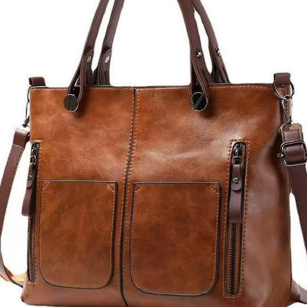 Borsa Tote & a Tracolla da Donna di Moda a Grande Capacità
