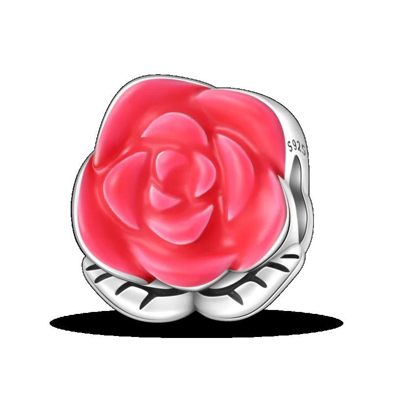 Fashion 925 Silver Colorful Butterfly Dragonfly Hummingbird Spring Series Charms Beads Fit 925 diy Bracelet Jewelry