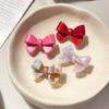 Hair Accessories Korean Style Acetate Hairpin No Slip Cute Bow Hair Bangs Clip Light Luxury Bow Tie Duckbill Clip Women