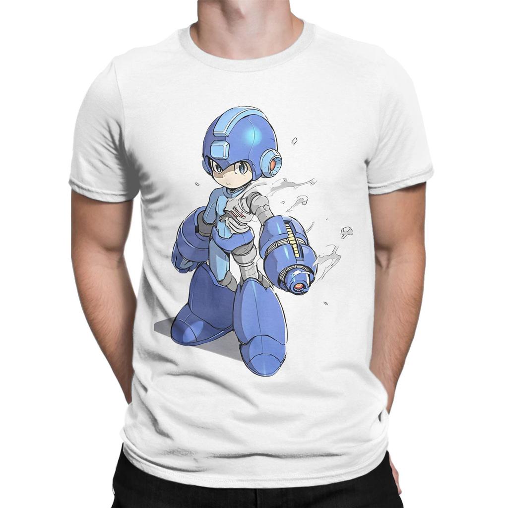 Denji Blue Chainsaw Man T Shirt 100 Cotton TShirts Round Neck Manga Makima Pochita Tees Short Sleeve Clothing New Arrival