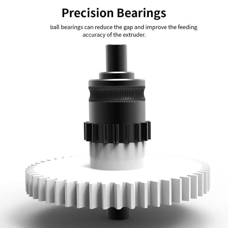 Extrusion Head Gear Set For 5M 3D Printer From Mold Steel Corrosion Resistant Gear 1 Set