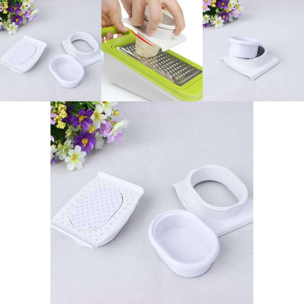 Safe And Easy To Use White Plastic Hand Protector For Slicing And Grating Vegetables