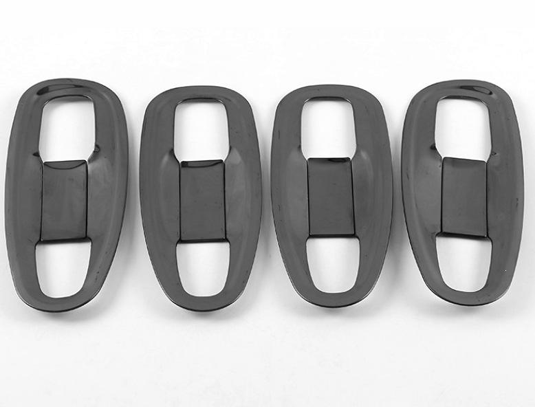 Stainless Steel Door Handle Bowl Trim for 2010-2019 Toyota Prado
