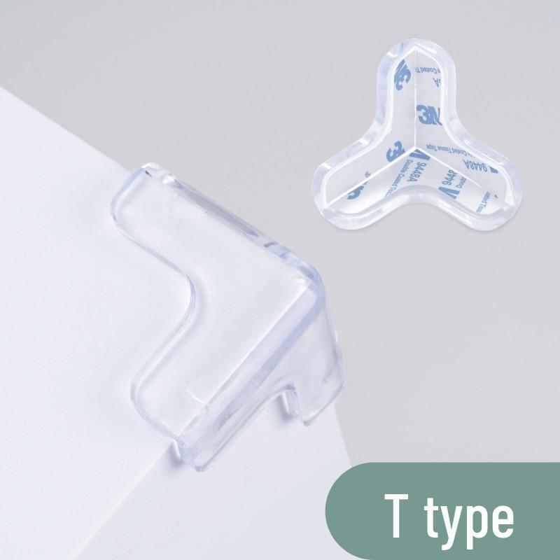 Průhledný chránič rohů dětského stolu - Zesílený, pravoúhlý, měkký kryt proti nárazu pro domácí bezpečnost