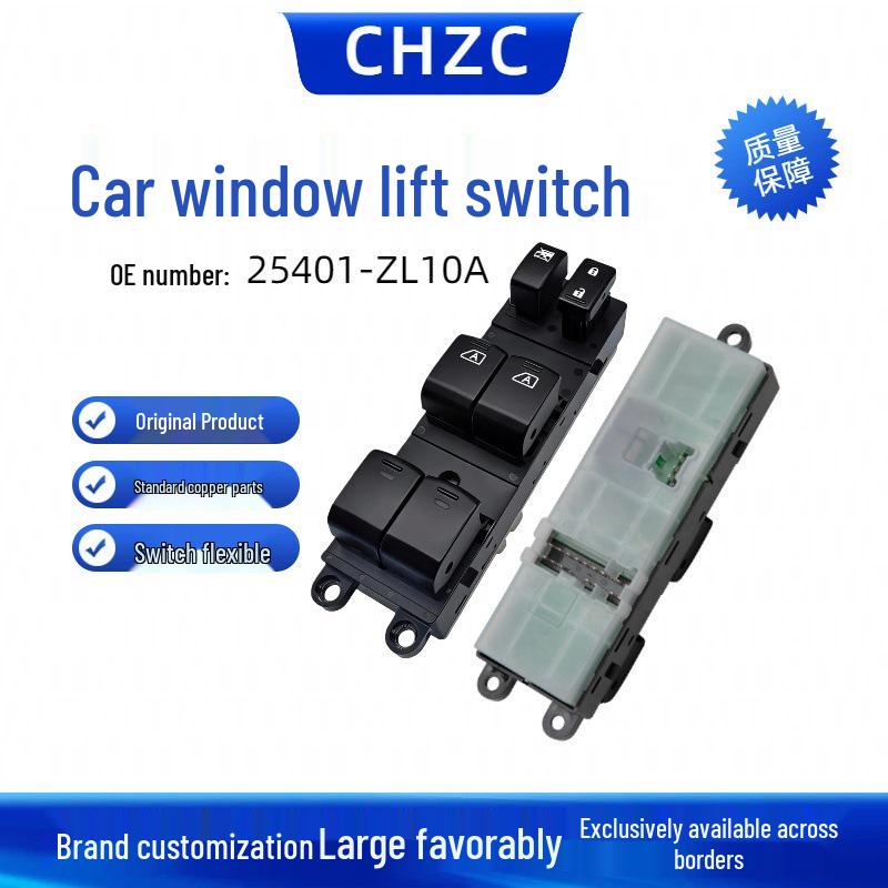 Nissan Pathfinder Car Window Lift Switch 25401-ZL10A - In Stock Electric