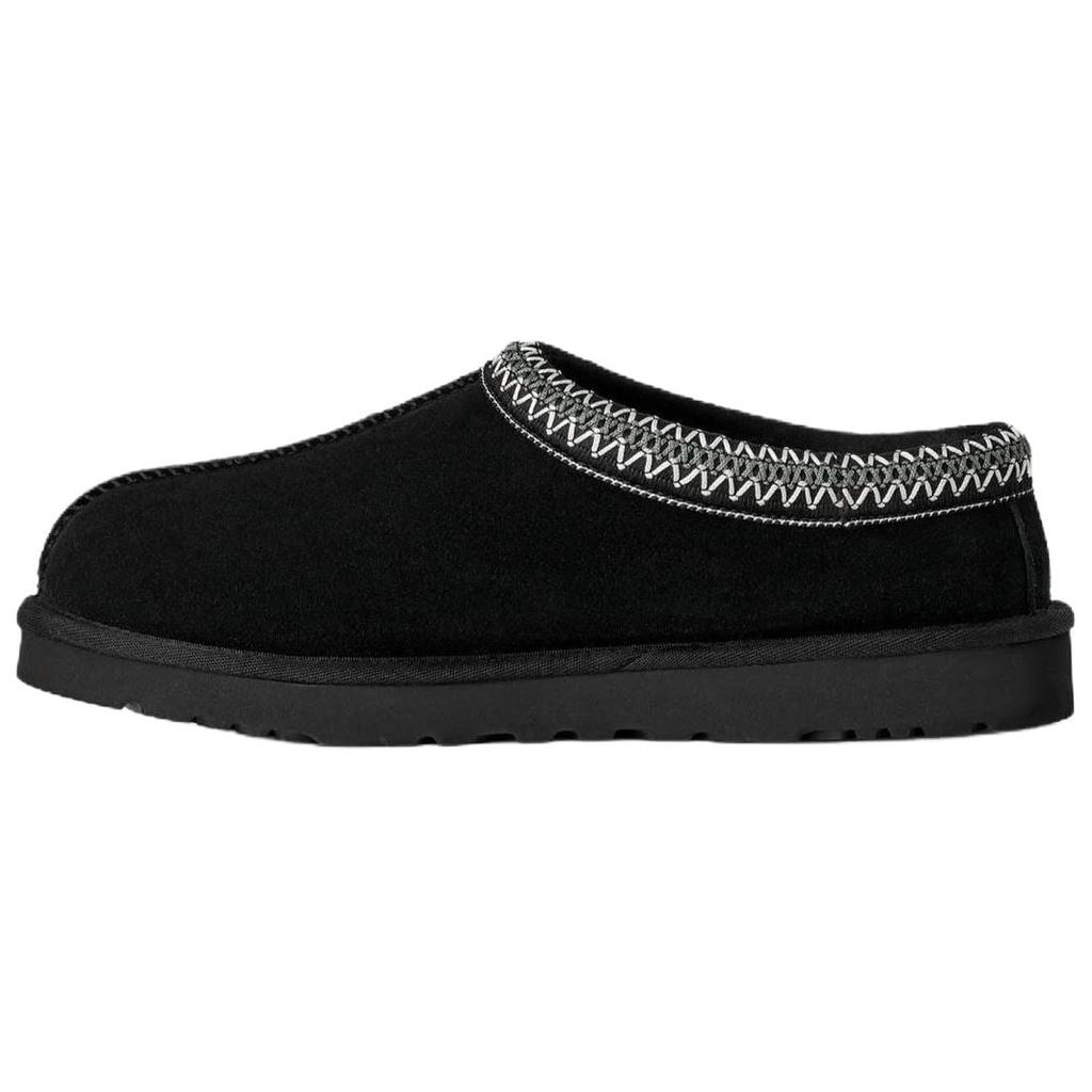 UGG Tasman II Versatile Comfortable Fleece Lined Mules EVA Abrasion Resistant Closed Toe Slippers Men's Black 1174671-BLK