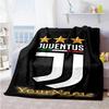 Juventus Customize Text Blanket Throw Customizable Blanket Warmthful Decor Suitable for Sofa Livingroom Picnics Couch for All Occasions