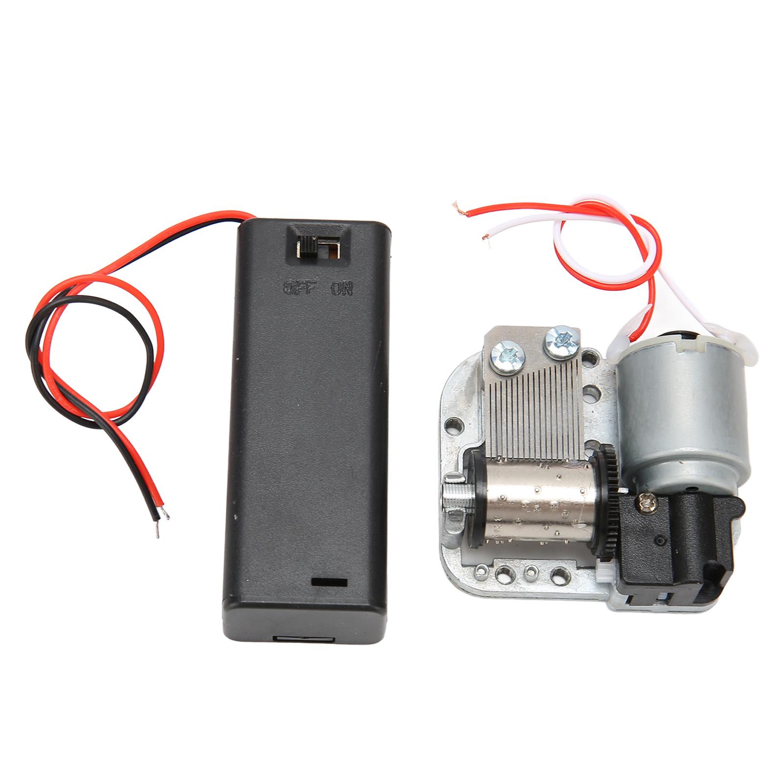 

18-нотный музыкальный механизм, самодельный механизм с питанием от батареи 1,5 В, часовой механизм музыкальной шкатулки