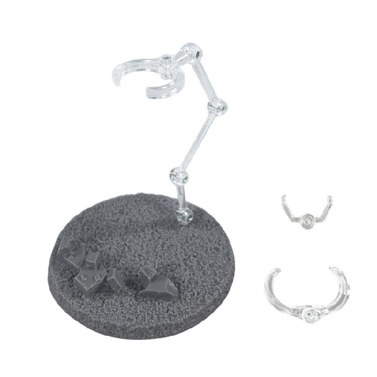 Пластиковая подставка-основание для куклы, держатель для демонстрации экшн-фигурок, основания для экшн-фигурок серый