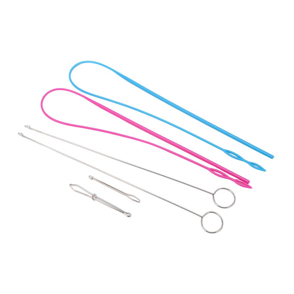 6Pcs Sewing Loop Kit Complete Tools Stainless Steel Material Deformation Resistance Sewing Tools