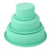 3 Layer Silicone Cake Mold Pizza Plate DIY Mould Round Tools
