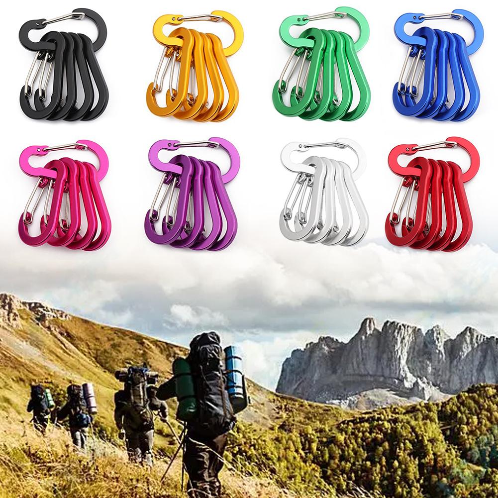 Specifications Aluminum Alloy Carabiner Clips Aluminum Alloy