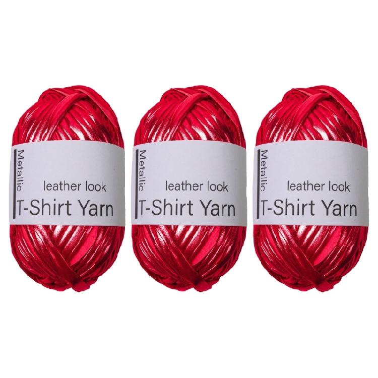3 Rolls Metallic Polyester Cord 32.8Yard Each Knitting Thread Yarn For Handmade Bag Purses Wallets Braiding Stitching