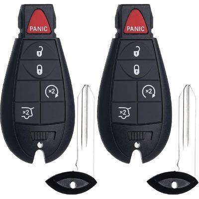 Remote Key Fob FOBIK Replacement Fits for Jeep Grand Cherokee 2008 2009 2010 2011 2012 2013 Commander 2008-2010 IYZ-C01C Keyless Entry Remote Start