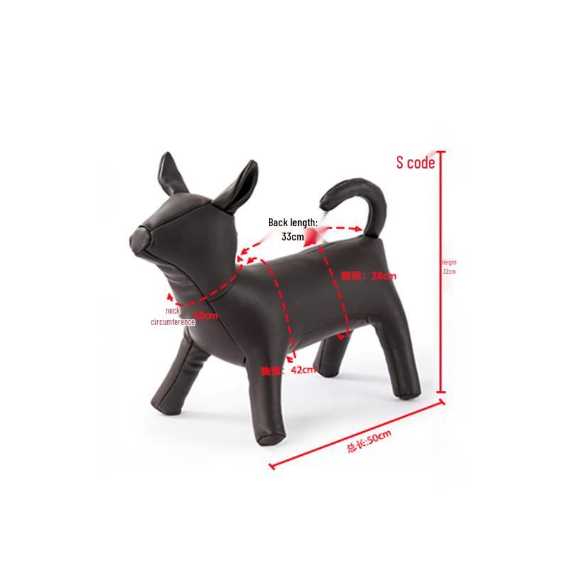 Dog Mannequin for Pet Clothing Display and Photography