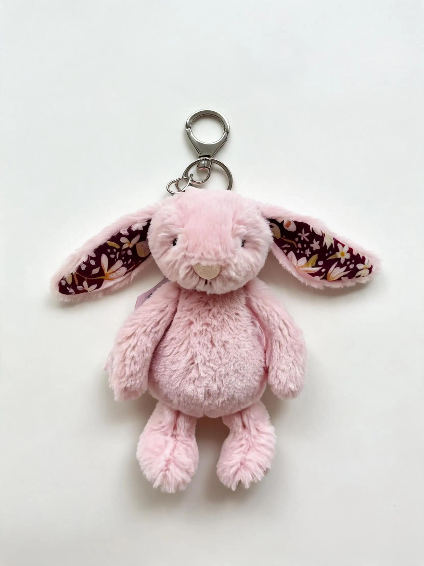 JC Golfbal Pluche Sleutelhanger, Druiven Sleutelhanger, Kwallen Pluche Speelgoed, Nijlpaard, en Pluche Olifant JC Tas Sleutelhanger white