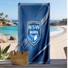 NSW Blues Print Beach Towel Soft Portable Quick?dry Towel For Pool Summer Vacation Outdoor Sport