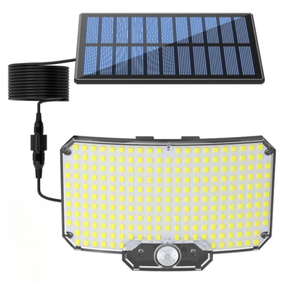 

Сонячні вуличні ліхтарі 234 світлодіодні ліхтарі безпеки з дистанційним керуванням датчик руху настінні ліхтарі водонепроникні ширококутні прожектори 234LED-No remote