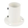Deck Flange 1.5 Inch Stainless Steel Secure Connection Waterproofing Enhanced Safety for Ship Ladder Above Ground Pool