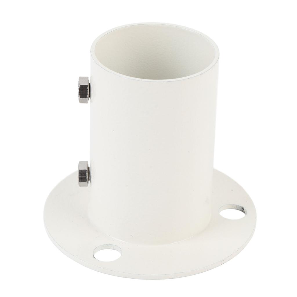 Deck Flange 1.5 Inch Stainless Steel Secure Connection Waterproofing Enhanced Safety for Ship Ladder Above Ground Pool